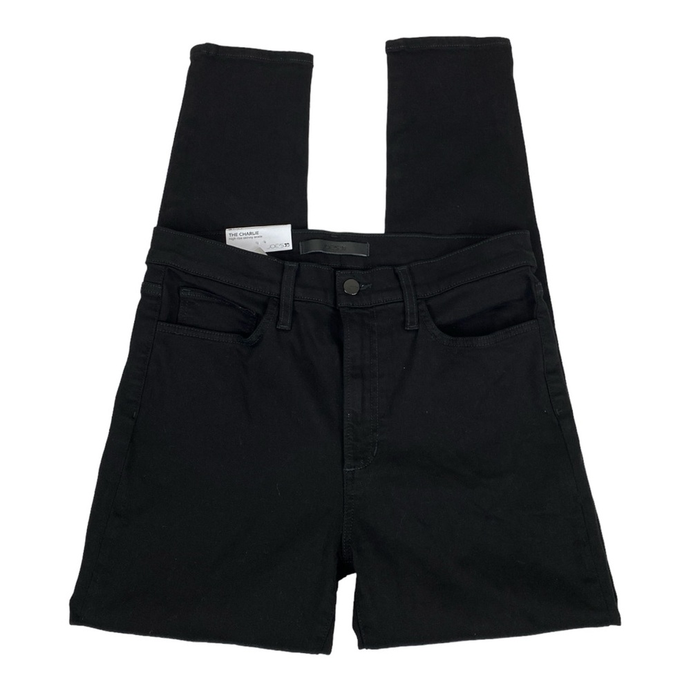 Joe's Jeans The Charlie High Rise Skinny Ankle Jeans Black